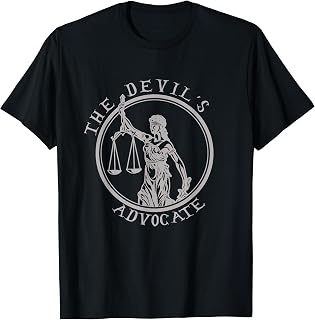 Devil Advocate Halloween Law Students Lawyers Unisex T-shirt, Sweatshirt, Hoodie (1)