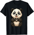 Panda Heart Panda Bear Heart Symbol Unisex T-shirt, Sweatshirt, Hoodie (1)