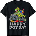 Dinosaur Colorful Polka Dots Toddler Day Unisex T-shirt, Sweatshirt, Hoodie (1)