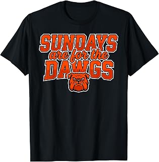 Cleveland Ohio Bulldog Dawg Sundays Dawgs Unisex T-shirt, Sweatshirt, Hoodie (1)
