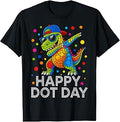Happy Dot Day Dinosaur Polka Dot Toddler Unisex T-shirt, Sweatshirt, Hoodie (1)