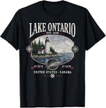 Lake Ontario Retro 90'S Lake American Unisex T-shirt, Sweatshirt, Hoodie (1)