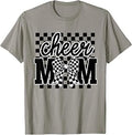Cheer Mom Coquette Bow Checkered Cheerleader Mom Mothers Day (1)