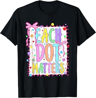 Happy Dot Day Dot Matters Polka Dot Toddler Unisex T-shirt, Sweatshirt, Hoodie (1)