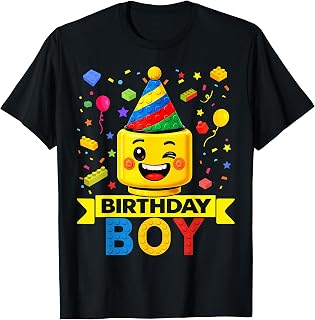 Building Bricks Boy Birthday Party Master Builder Blocks (1)