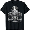 Football Skull Halloween Unisex T-shirt, Sweatshirt, Hoodie (1)
