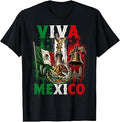Viva Mexico Mexican Independence Day Retro Mexico Flag Unisex T-shirt, Sweatshirt, Hoodie (1)