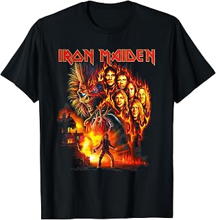 Iron Maiden Burning Ambition Amazon Unisex T-shirt, Sweatshirt, Hoodie (1)