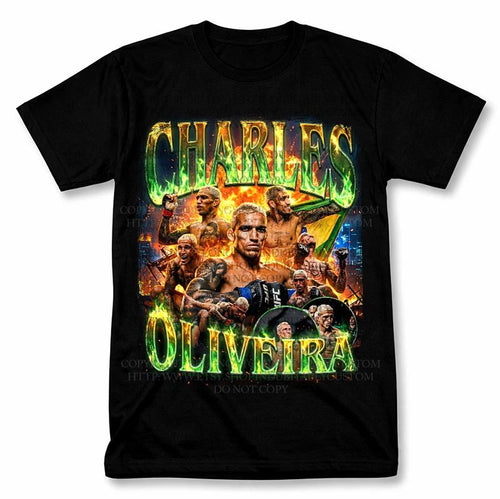 Charles Oliveira Ufc Vintage Mma Fan Tee Tee Unisex T-shirt, Sweatshirt, Hoodie (1)